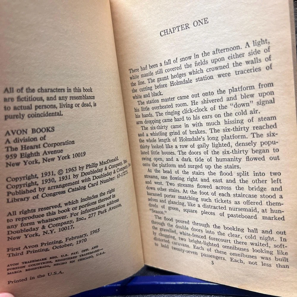 Murder‎ Gone Mad, by Philip MacDonald 1970 Mystery Thriller Horror Avon Classic